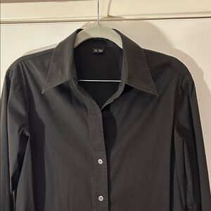 Classic Black Button Down Shirt